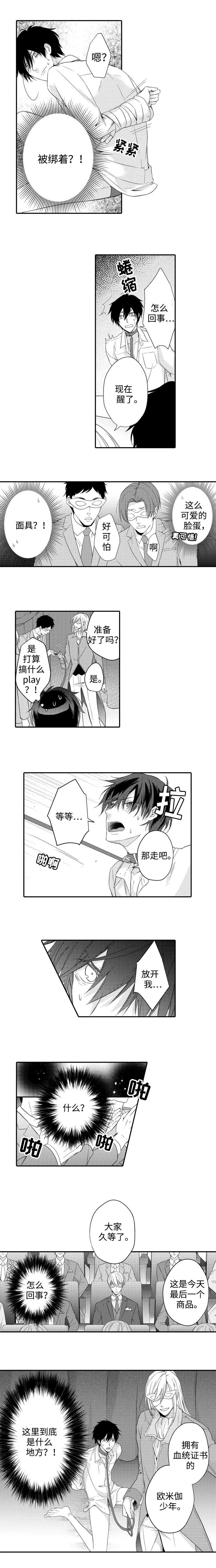黑色五叶草缔结契约漫画第几集漫画,第1章：绑架3图