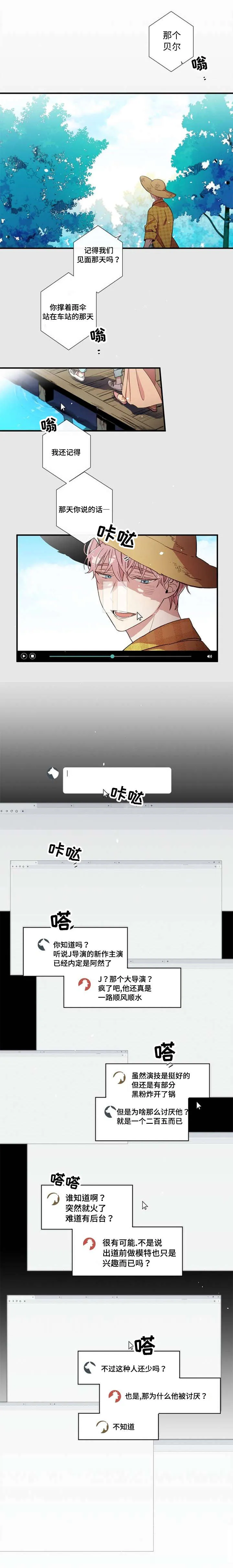 逢场作戏动漫片段漫画,第1章：当红男演员X保镖1图