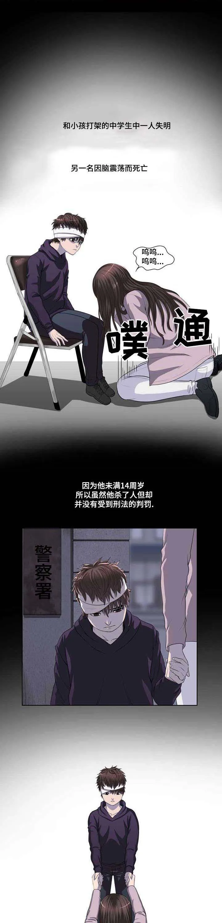 争王之战漫画漫画,第1章：打架之王5图