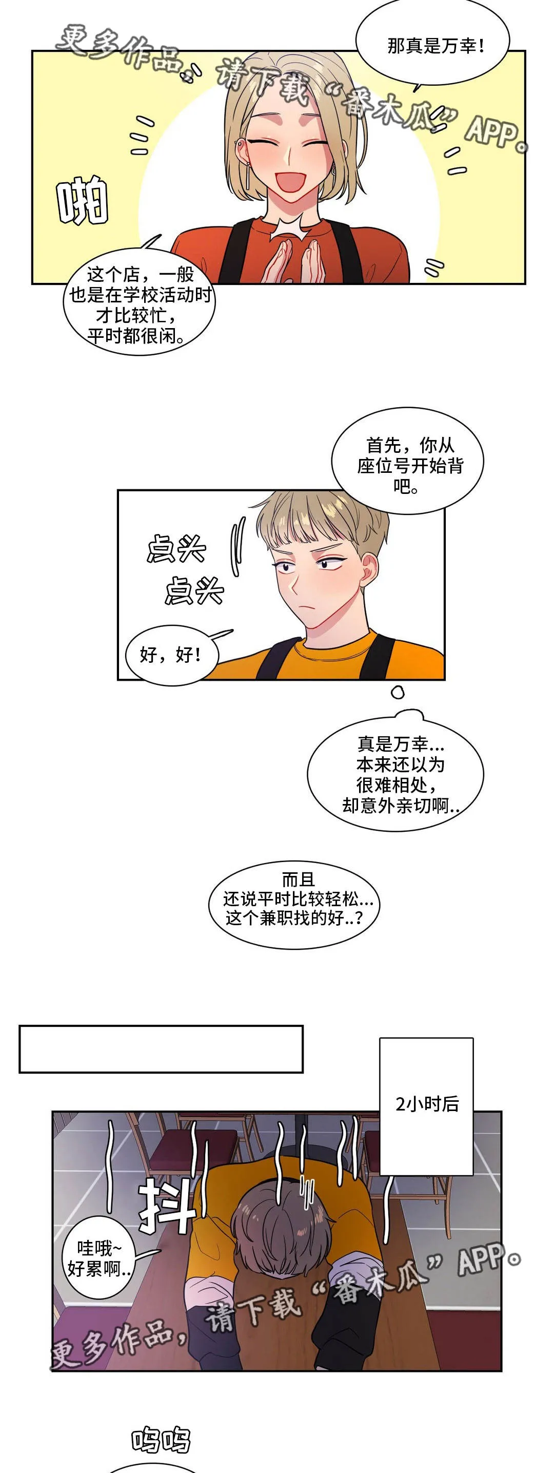 反向主导漫画漫画,第24章：做兼职13图