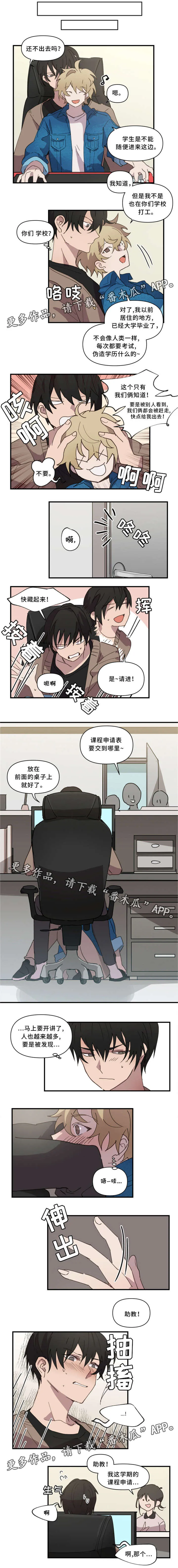 半魔恋人漫画漫画,第22章：不要过来1图