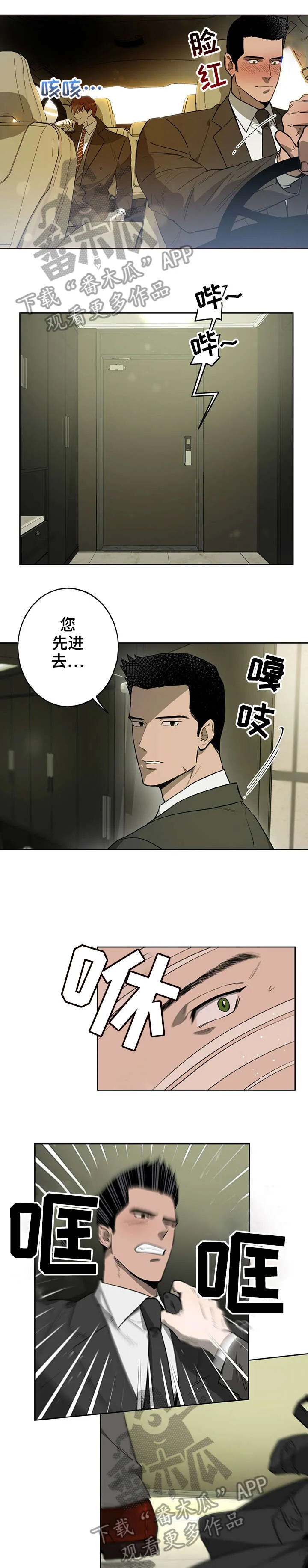 佣兵保镖漫画双男主漫画,第19章：先进去6图