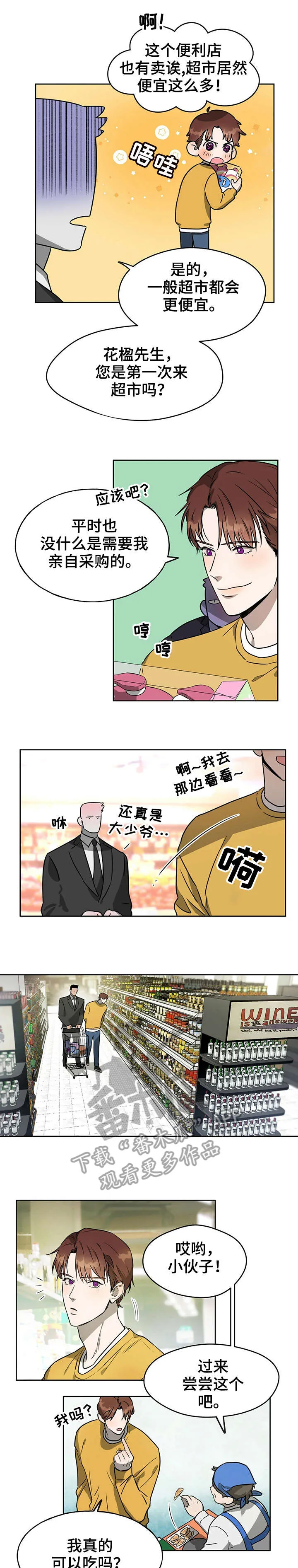 佣兵保镖漫画双男主漫画,第16章：超市8图