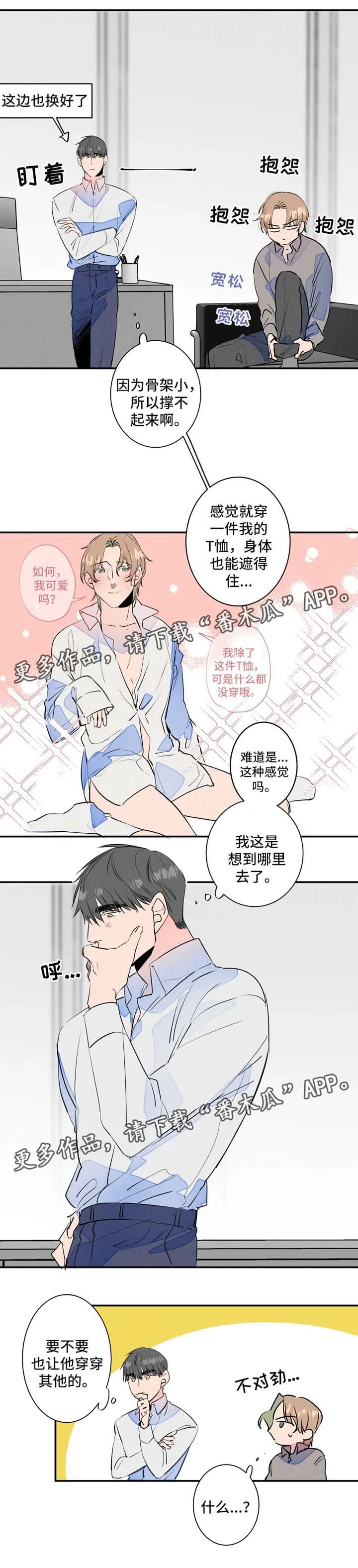 高甜度合约漫画免费观看全集漫画,第29章：换衣服7图