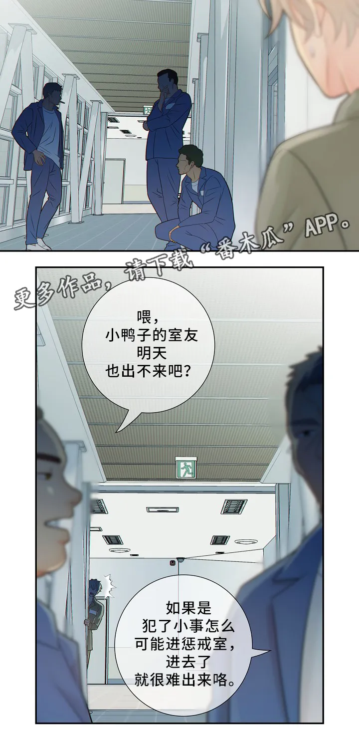 阿尔法监狱漫画漫画,第52章：独自承受2图