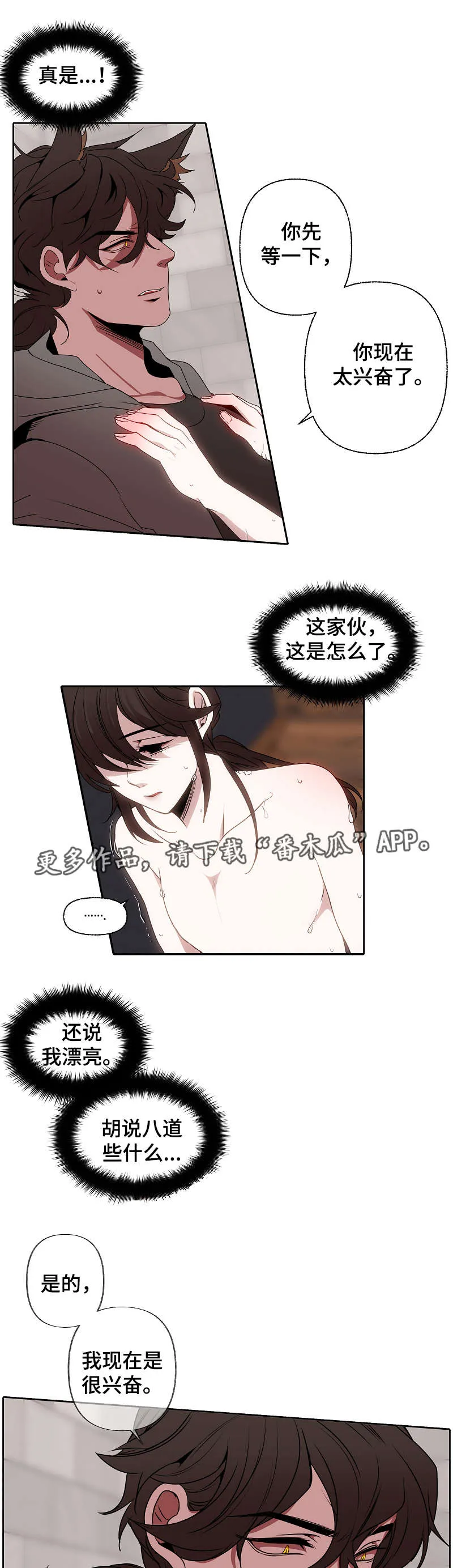 满月诅咒漫画免费结局在线观看漫画,第47章：迫不及待5图