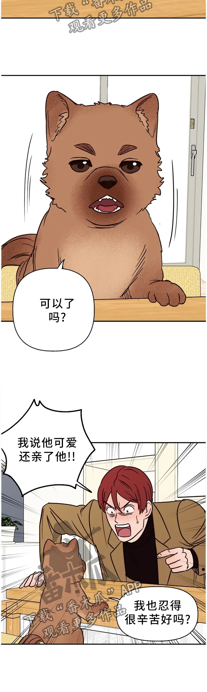 爱宠攻略解说动漫漫画,第73章：【番外】无法接受11图