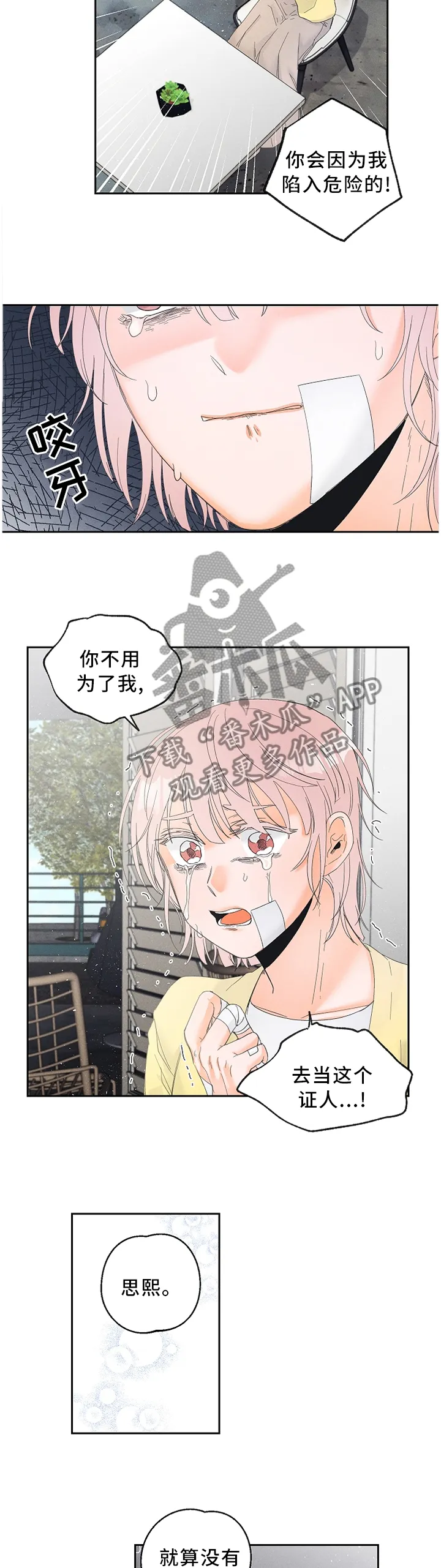 暗恋测试漫画,第44章：赌上自己的生命!2图