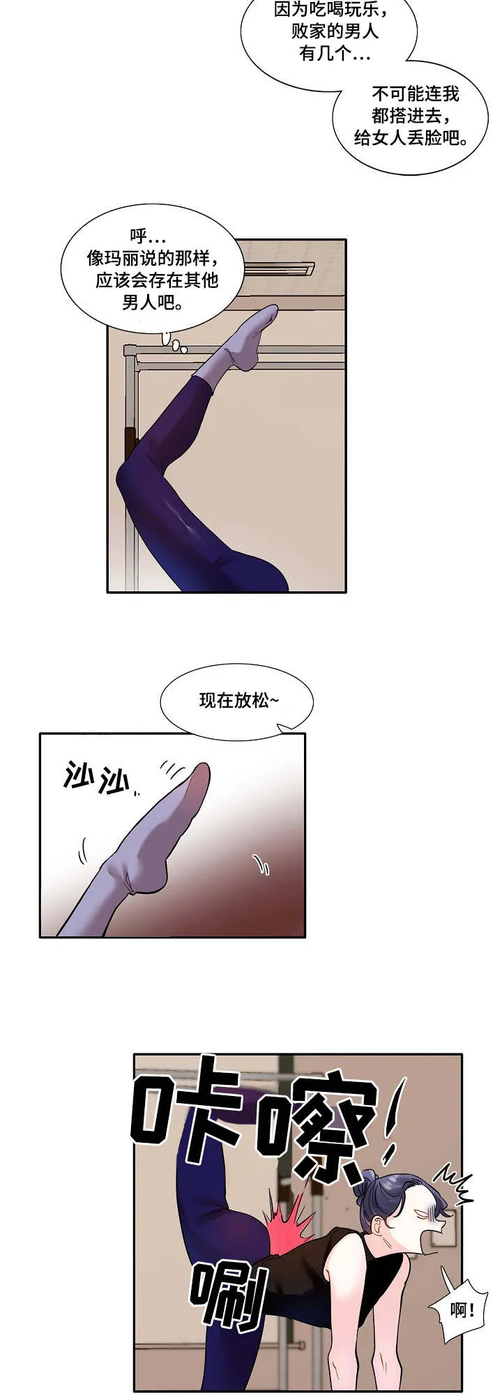 金钱和感情漫画漫画,第3章：教练2图