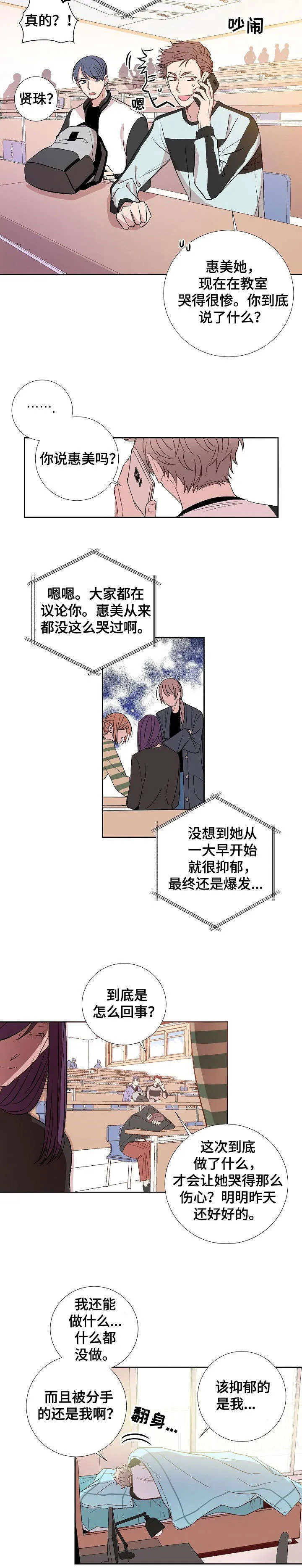封尘记忆漫画漫画,第1章：分手5图