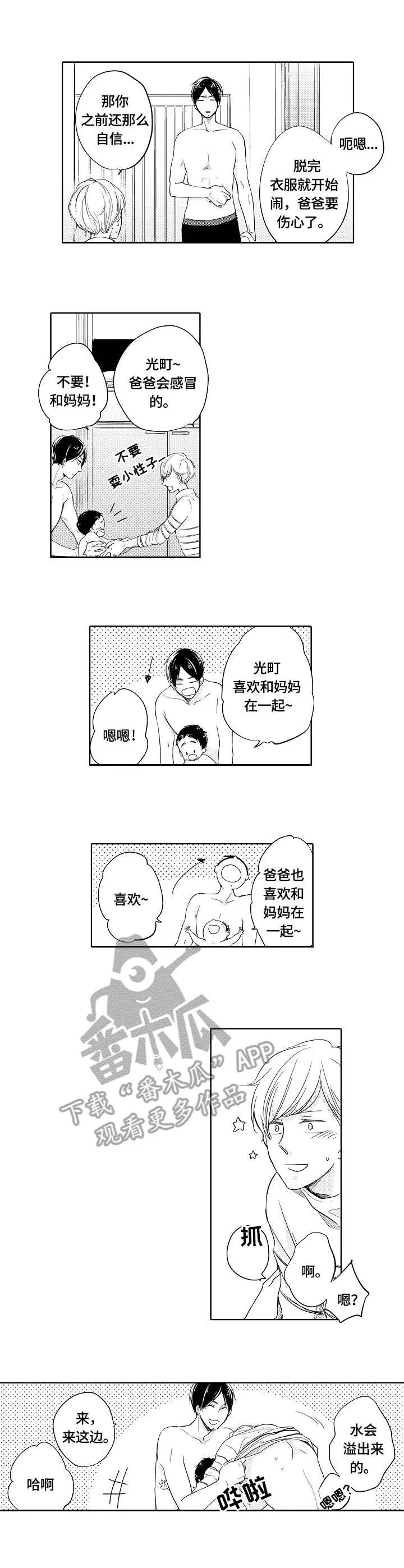 异种家庭漫画漫画,第6章：洗澡3图