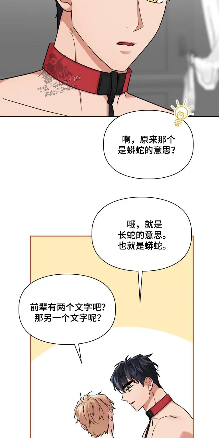 兽现文字漫画漫画,第74章：【第二季】蟒蛇文15图