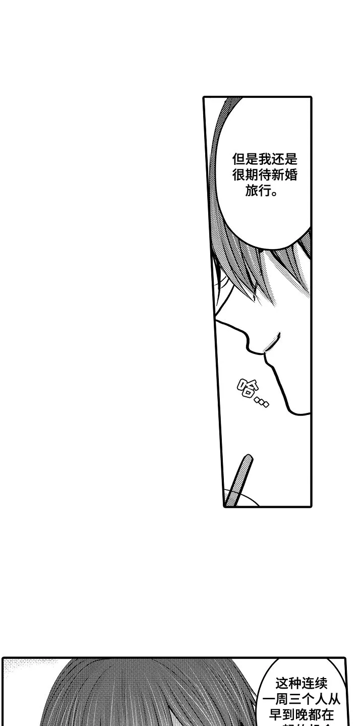 伪造报告漫画结局漫画,第94章：【第二季】新婚旅行1图