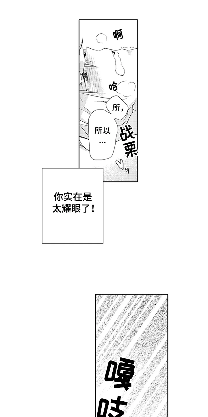 刺客帅哥漫画漫画,第13章：耀眼9图