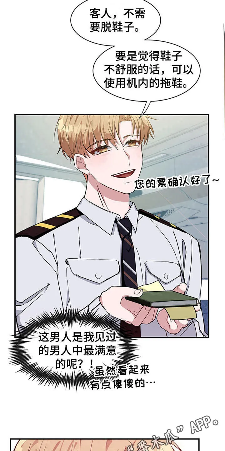 灵感的本质是什么漫画,第17章：空乘服务：看上17图