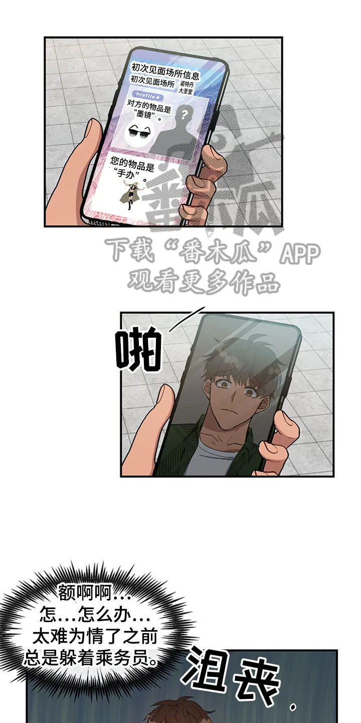 灵感与期待漫画漫画,第22章：空乘服务：配对1图