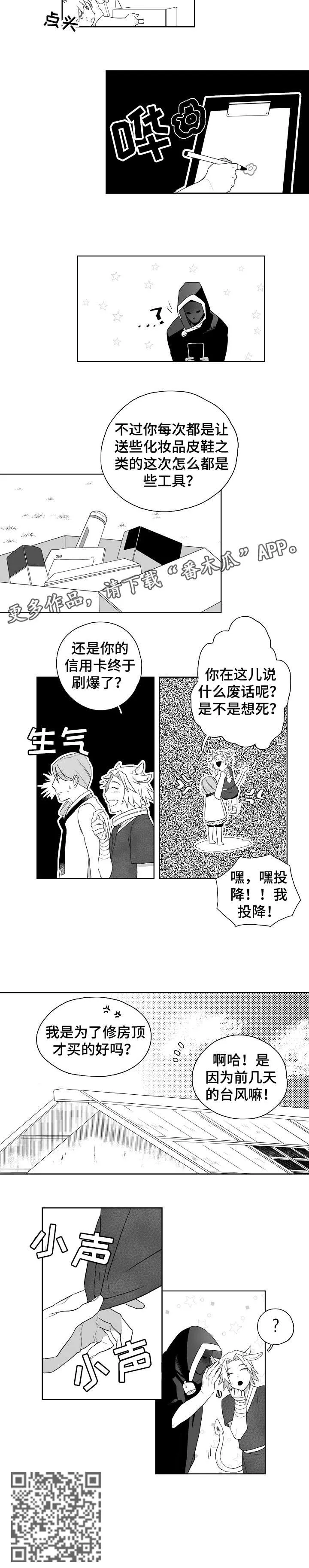 虎鲸家族漫画漫画,第11章：屋顶8图