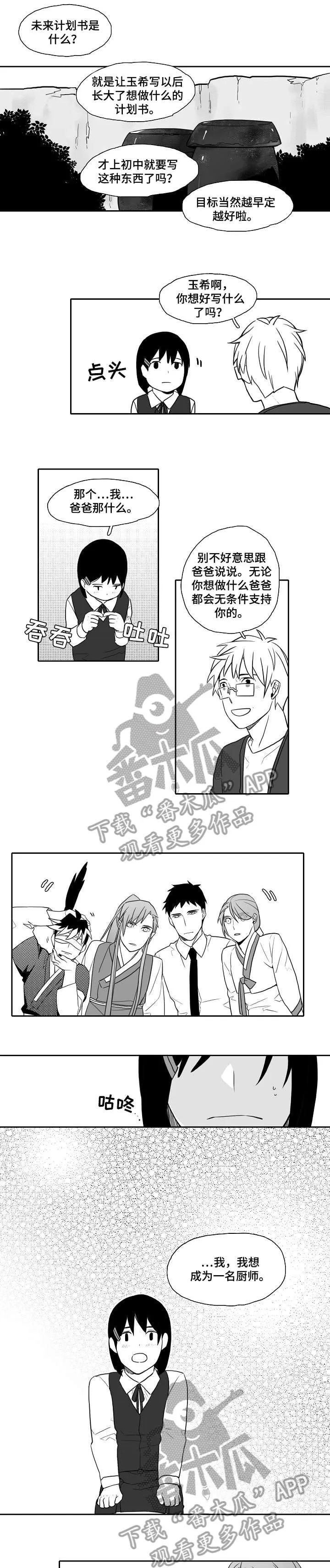 家族精神漫画漫画,第25章：梦想1图