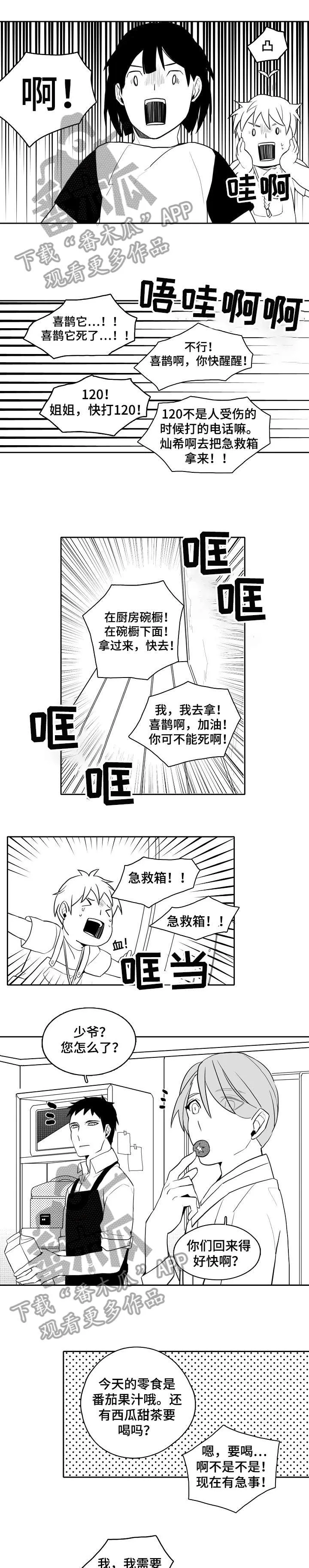 家族精神漫画漫画,第20章：一起生活1图