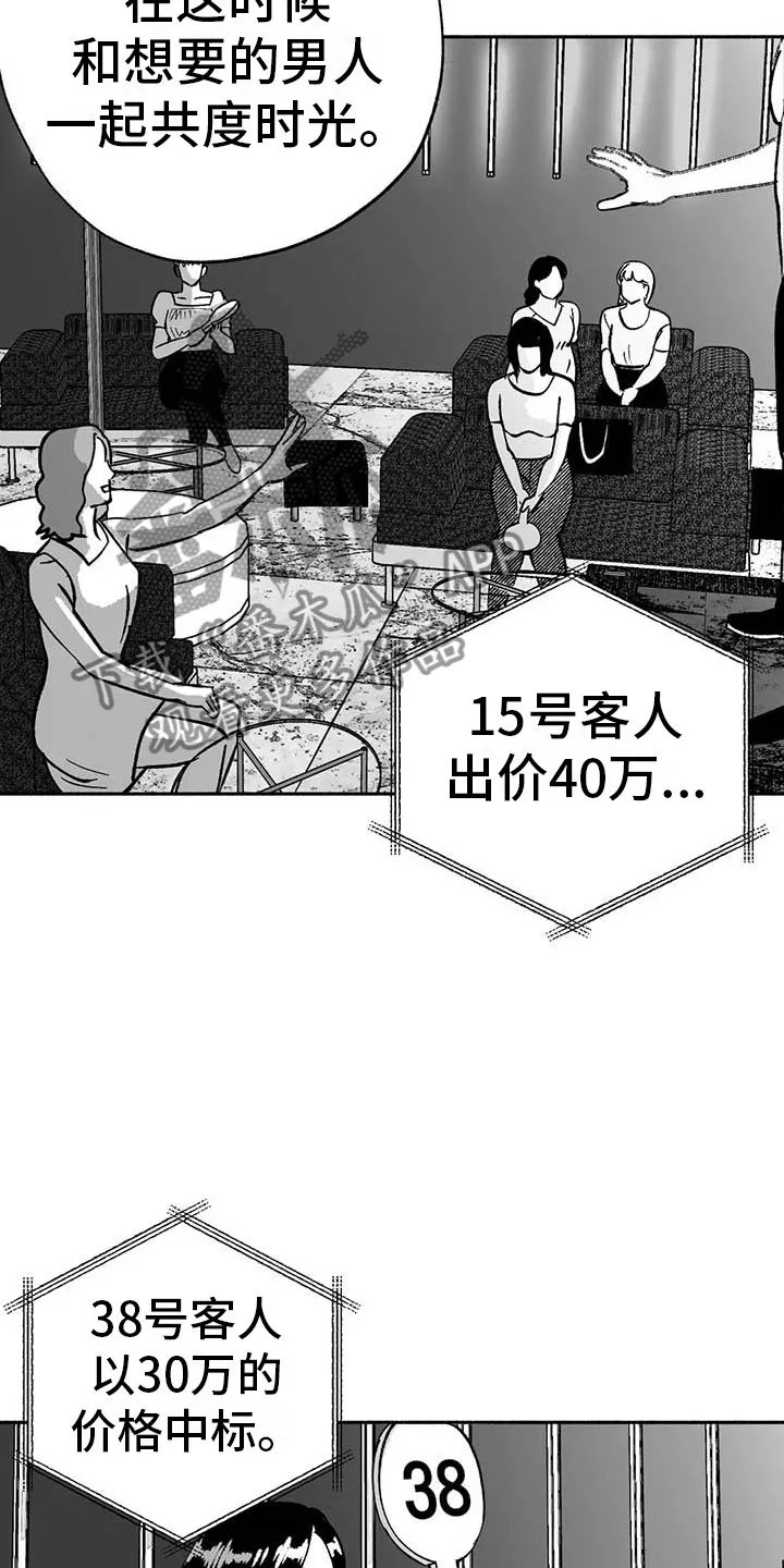 绯色长夜漫画漫画,第15章：王牌竞拍7图
