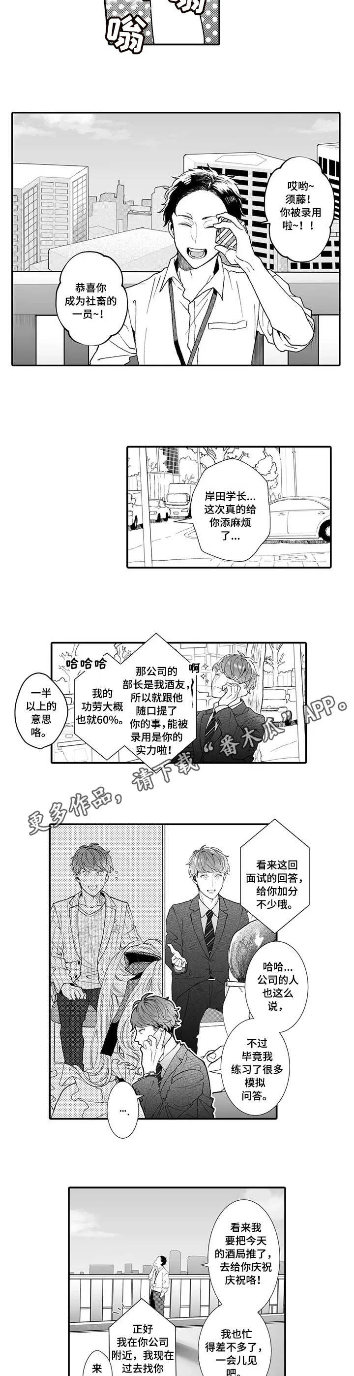 反差大佬漫画漫画,第15章：面试4图