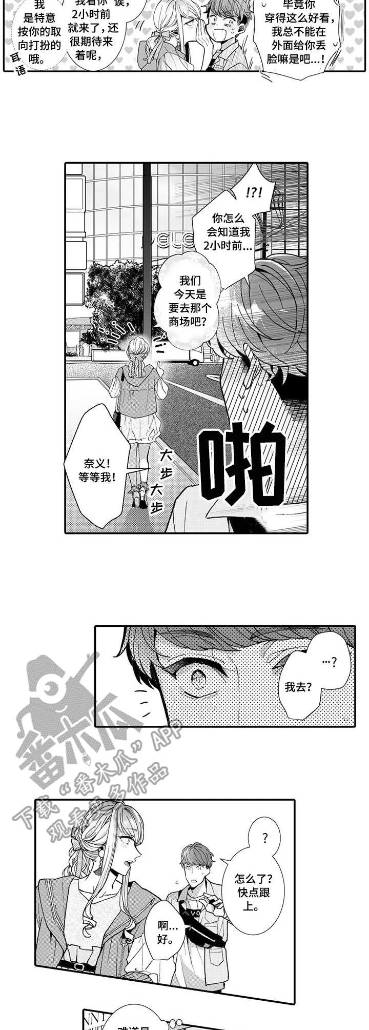 偶遇漫画图漫画,第10章：挑衣服5图